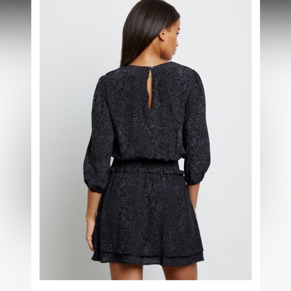 Rails Jasmine snakeskin black dress - Picture 3 of 6